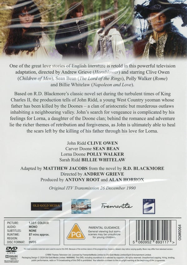 Lorna Doone (DVD)