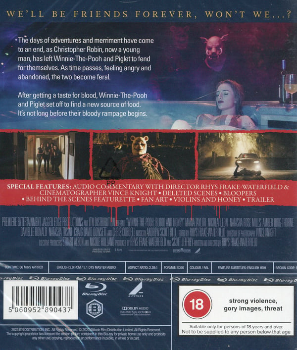 Nalle Puh / Blood and Honey (Blu-ray)