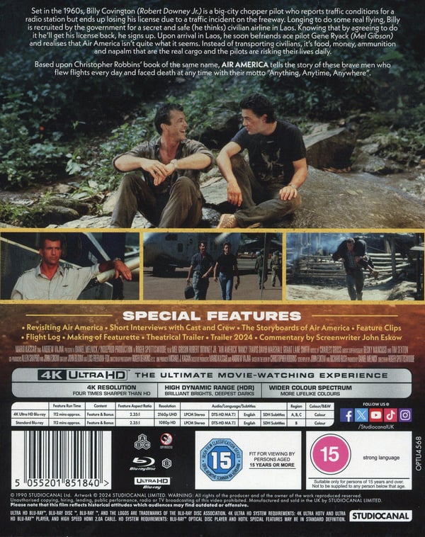 Air America (4K UHD + Blu-ray)