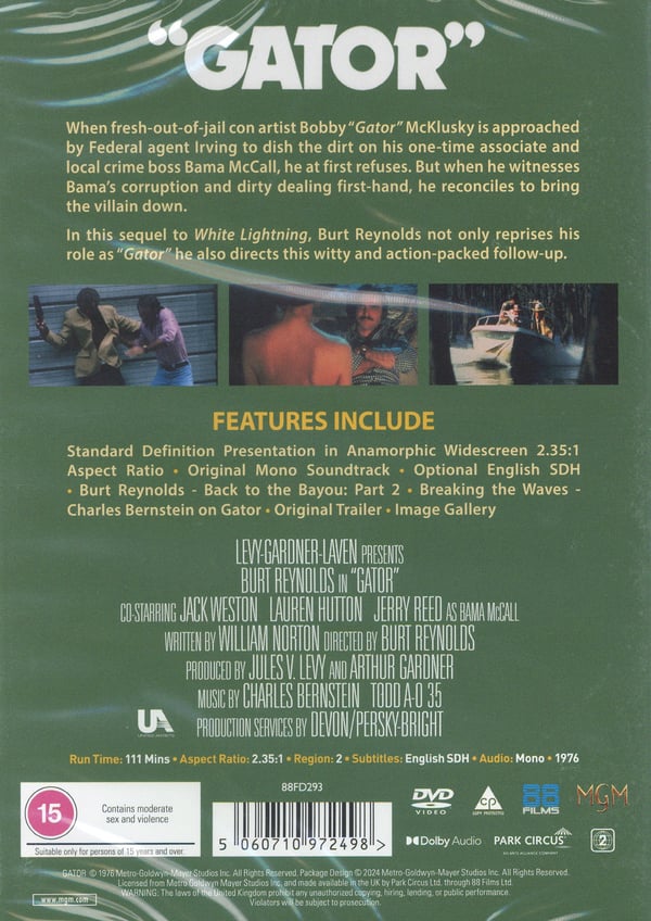 Gator / Huonot kertoimet McKlusky! (DVD)