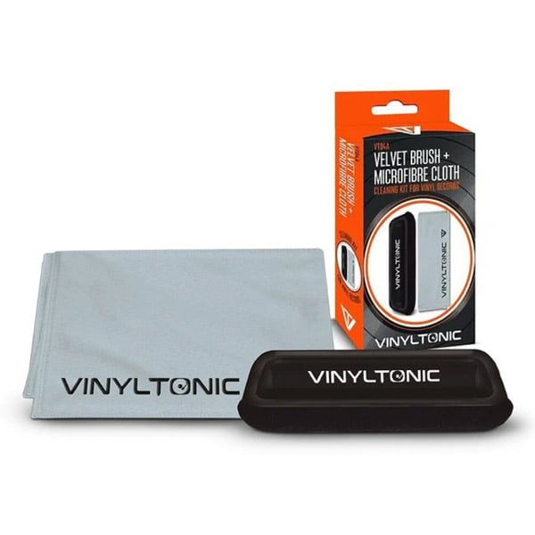 Vinyyliharja + puhdistusliina Vinyl Tonic