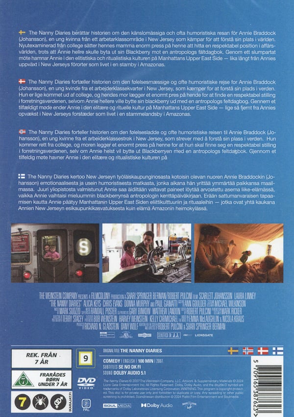 En barnepiges betragtninger (DVD)