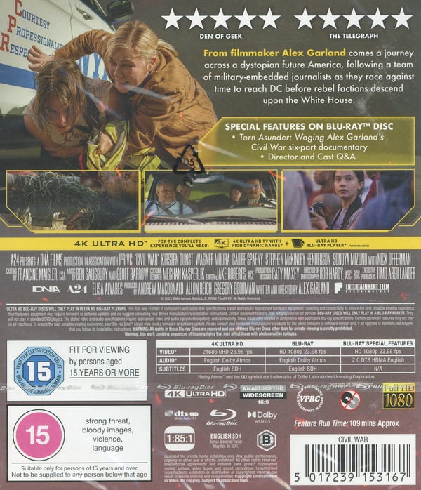 Civil War (4K UHD + Blu-ray)