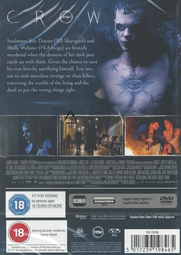 The Crow (2024) / The Crow - True love never dies (DVD)