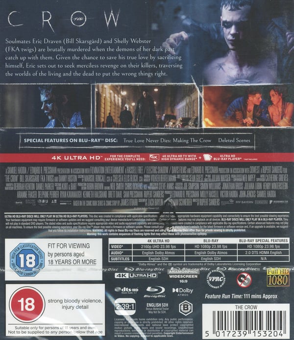 The Crow (2024) (4K UHD + Blu-ray)