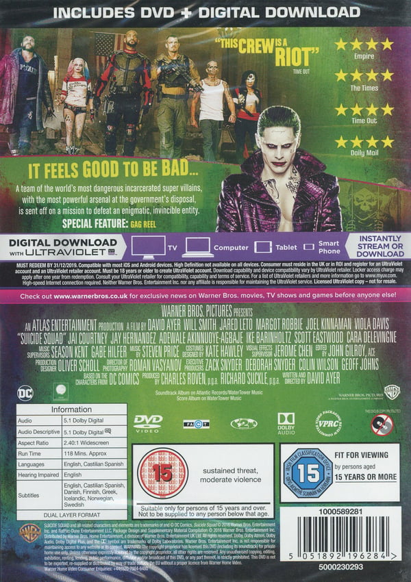 Suicide Squad (DVD)