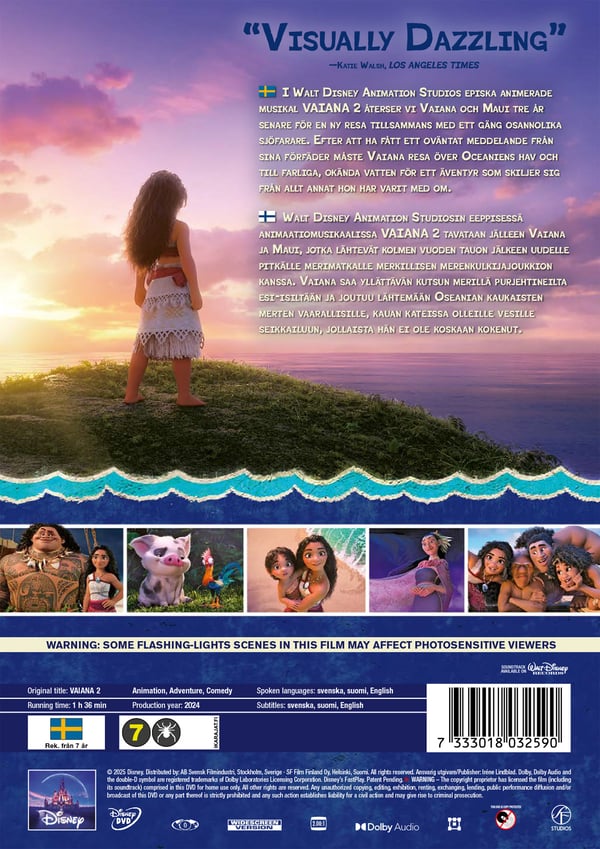 Vaiana 2 / Moana 2 (DVD)