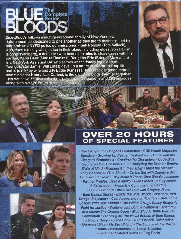 Blue Bloods: Komplet serie (Import) (77 DVD)