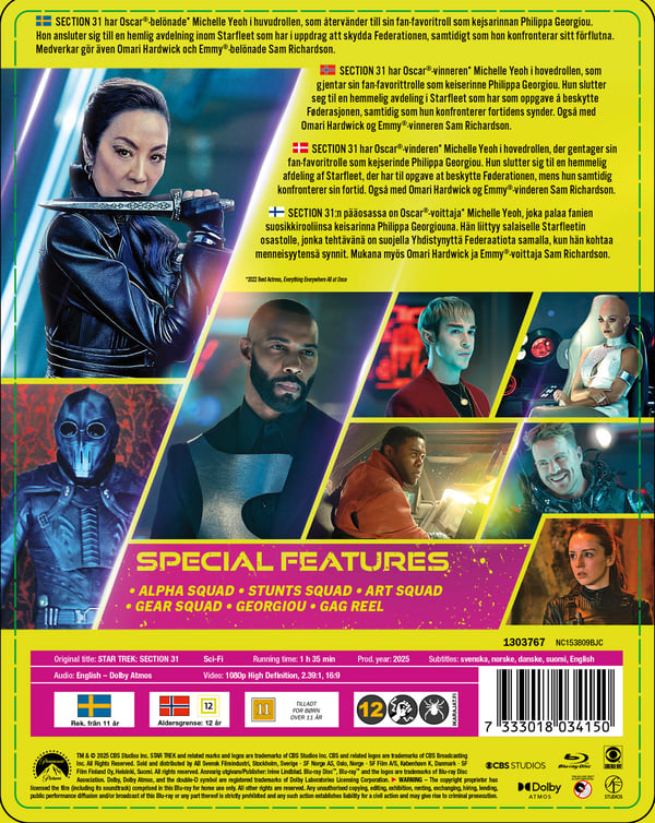 Star Trek: Section 31 (Blu-ray / Limited Steelbook)