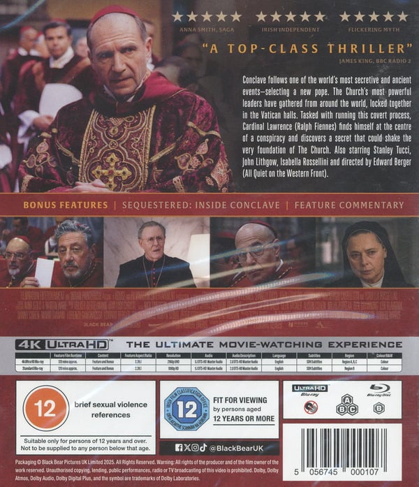 Konklaven / Conclave (4K UHD + Blu-ray)