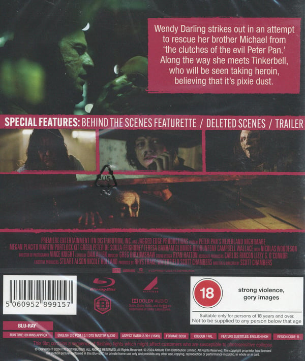 Peter Pan's Neverland Nightmare (Blu-ray)