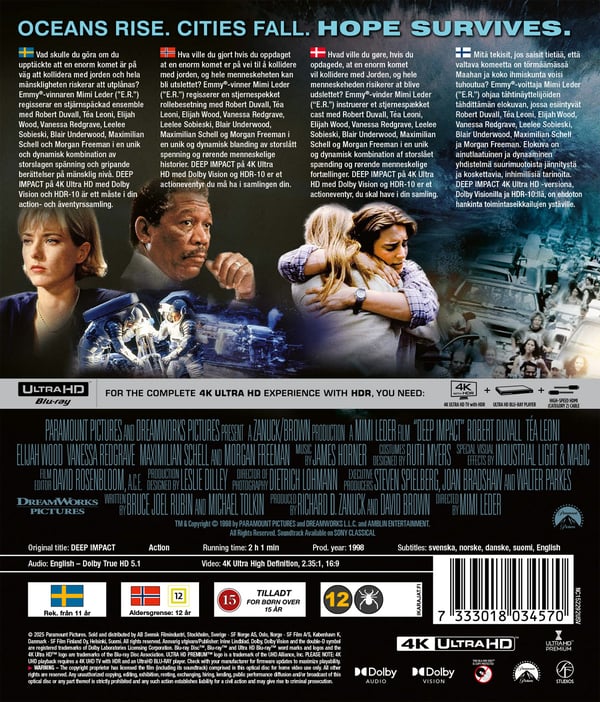 Deep Impact (4K UHD)