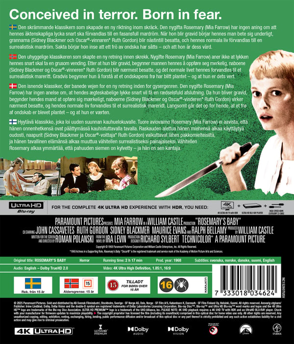 Rosemary's Baby (4K UHD)