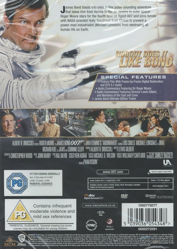 James Bond / Kuuraketti (DVD)