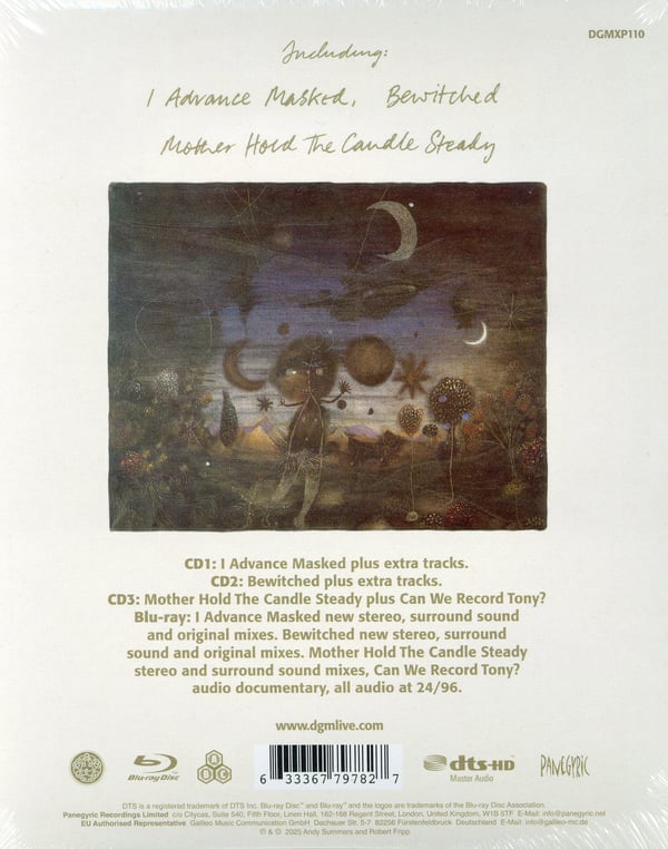 Summers Andy & Robert Fripp: Complete 1981-84 (3 CD + Blu-ray Audio)