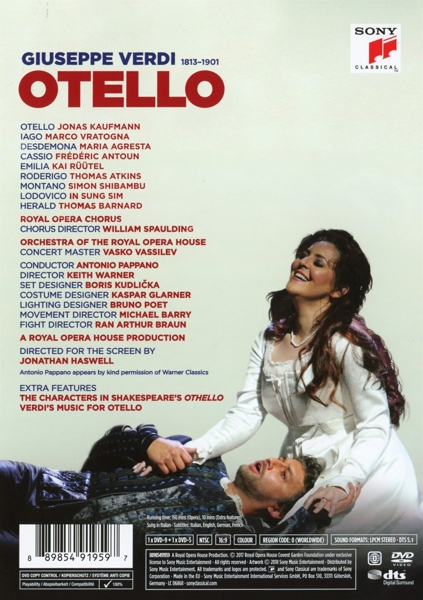Kaufmann Jonas: Verdi - Otello (2 DVD)