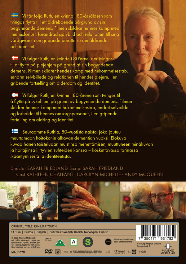 Tuttu kosketus - Familiar Touch (DVD)