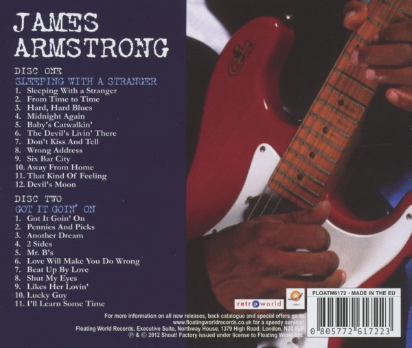 Armstrong James: Sleeping with a stranger + Got (CD)