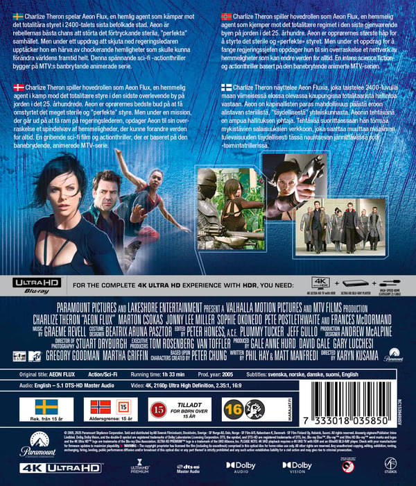 Aeon Flux / Æon Flux (4K UHD)