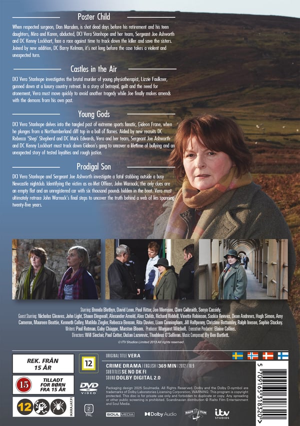 Vera: Sæson 3 (2 DVD)