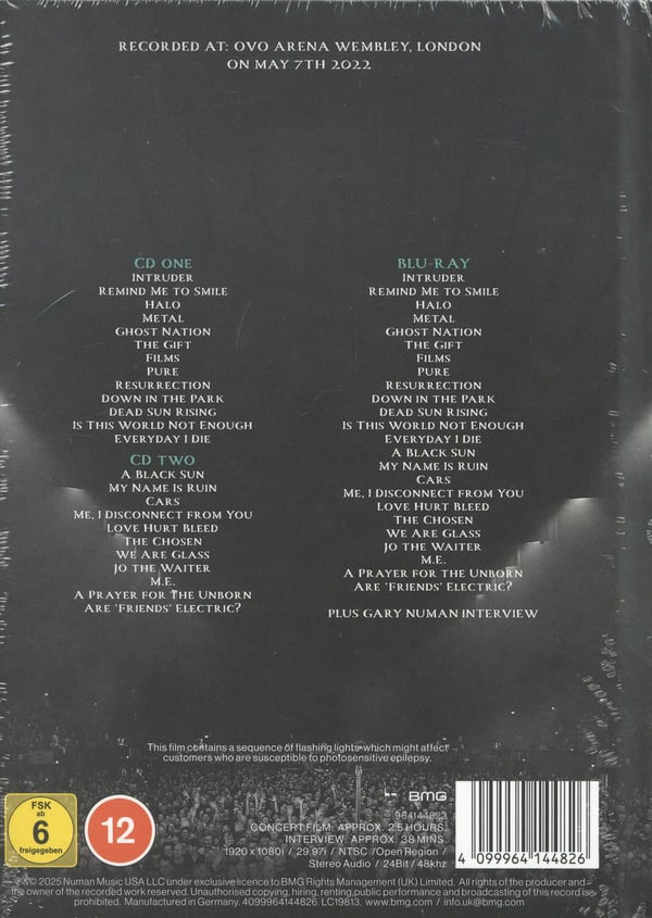 Numan Gary: A perfect circle/Live 2022 (Blu-ray + 2 CD)