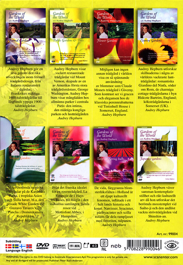 Gardens of the world (8 DVD)