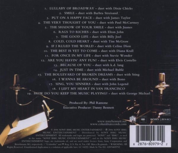 Bennett Tony: Duets  an American Classic (CD)