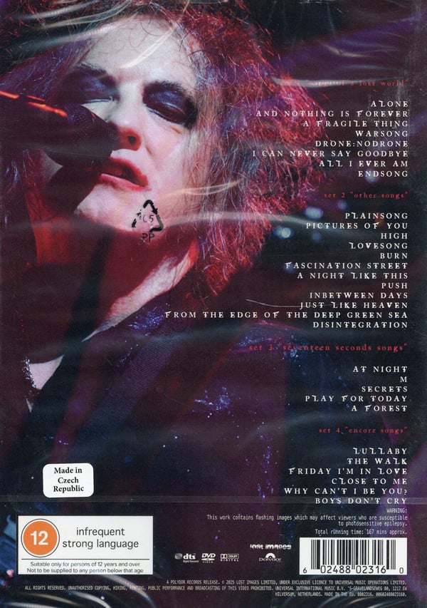 Cure: The show of a lost world (DVD)