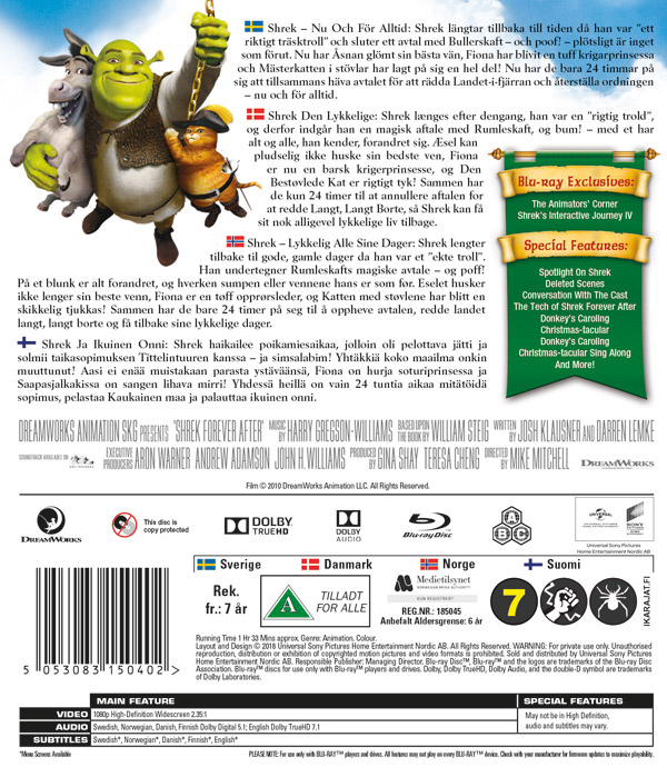 Shrek 4 / Forever after (Blu-ray)