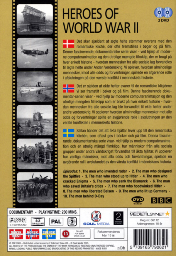Heroes of World War II (2 DVD)
