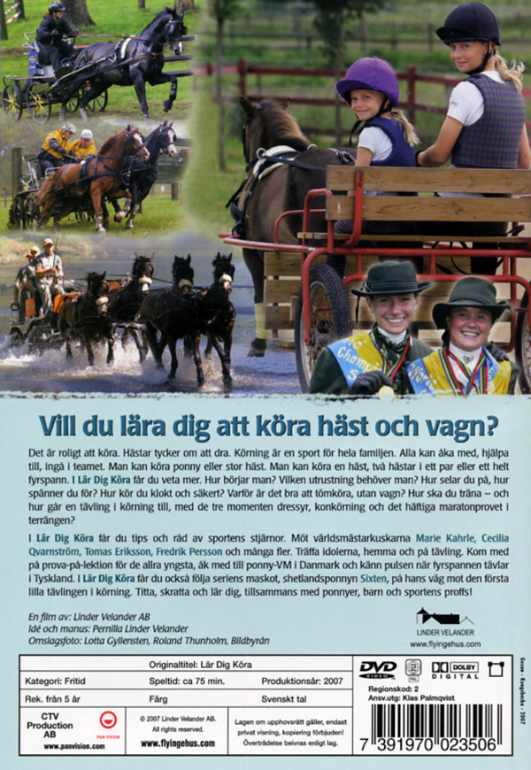 Lær at køre hest og vogn (DVD)