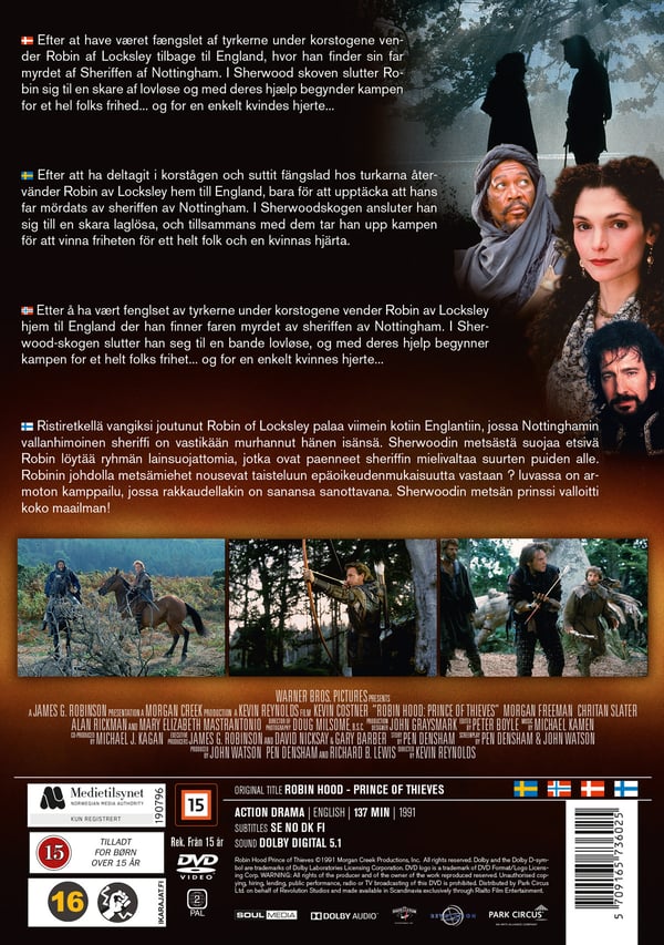 Robin Hood: Varkaiden prinssi (DVD)