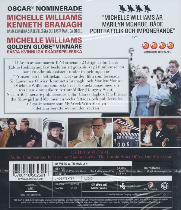 My Week with Marilyn (Blu-ray)