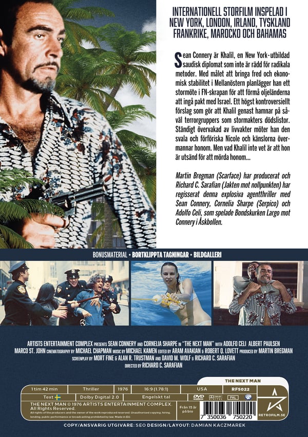 Seuraava uhri / The Next Man (DVD)