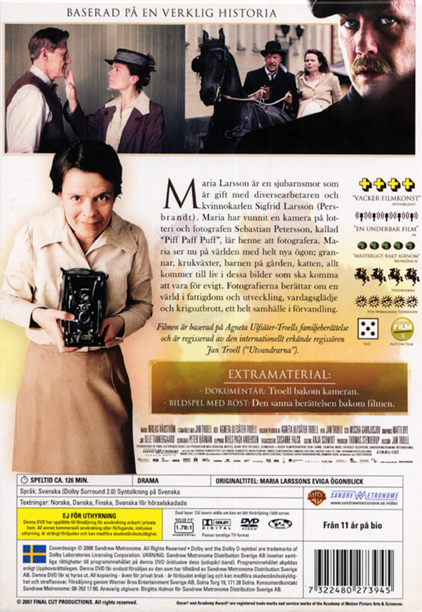Marian Larssonin ikuiset hetket (DVD)
