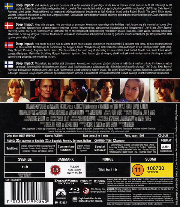 Deep Impact (Blu-ray)
