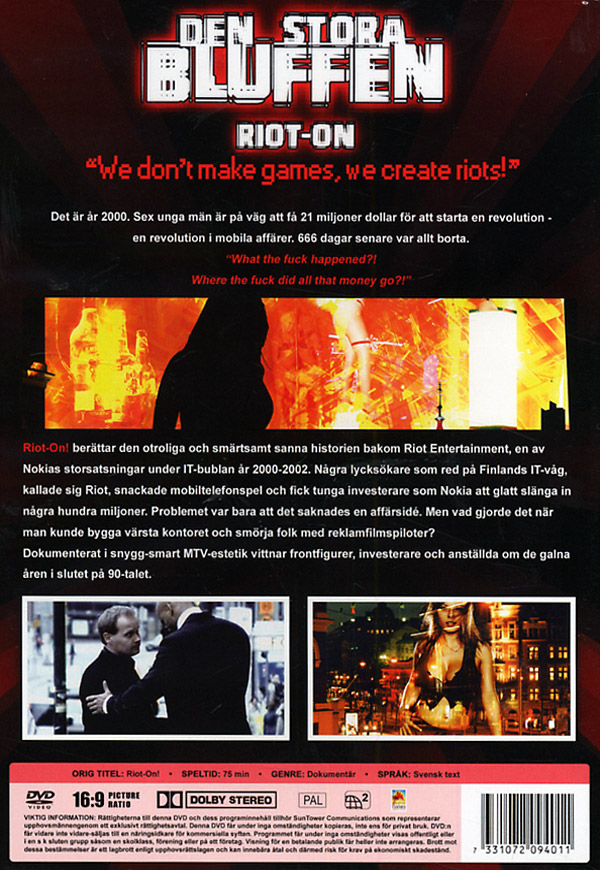 Den stora bluffen (DVD)