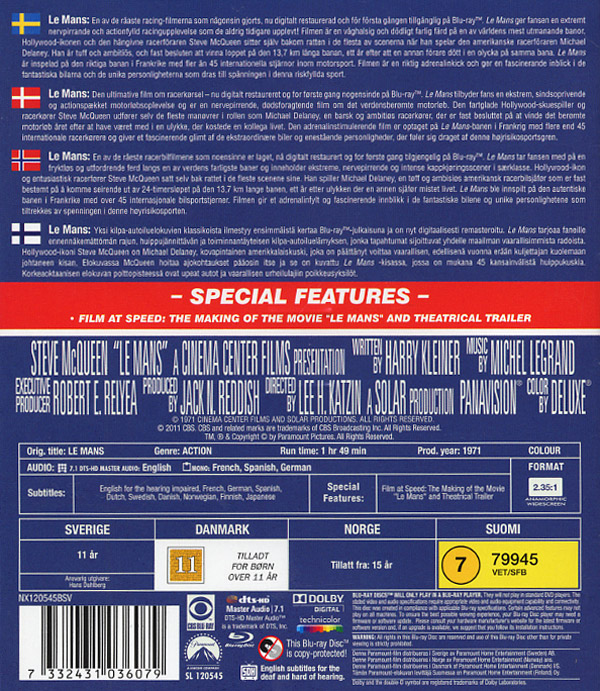 Le Mans (Blu-ray)