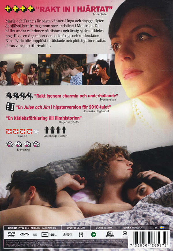 Hjärtslag / Les amours imaginares (DVD)
