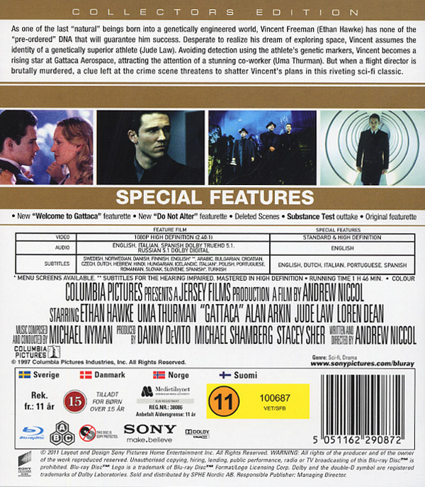 Gattaca (Blu-ray / Collector's Edition)
