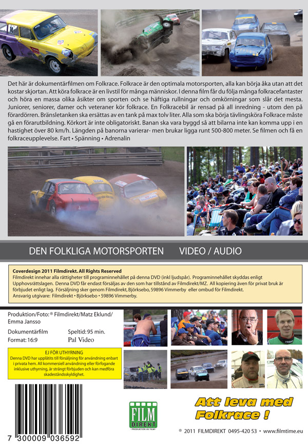 At leve med Folkerace (DVD)