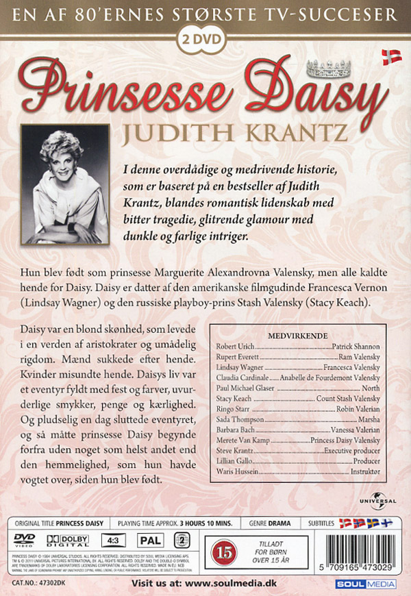 Princess Daisy - Miniserien (1983) (2 DVD)