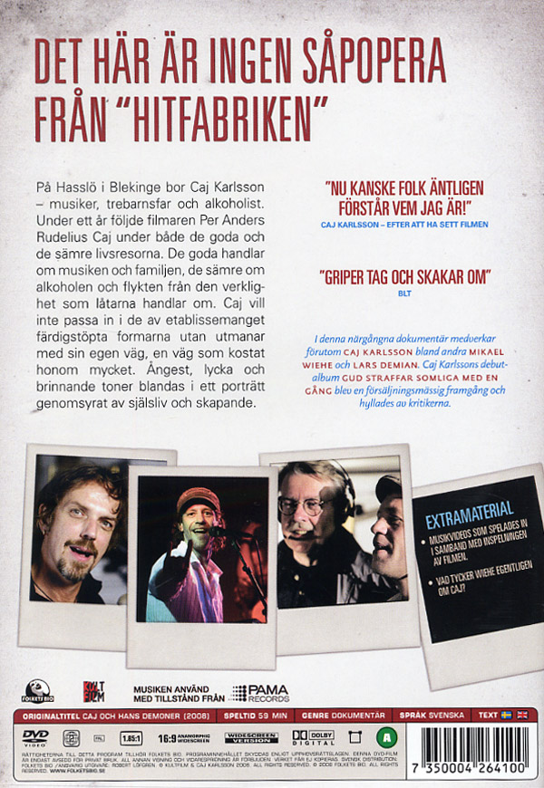 Caj & hans demoner (DVD)