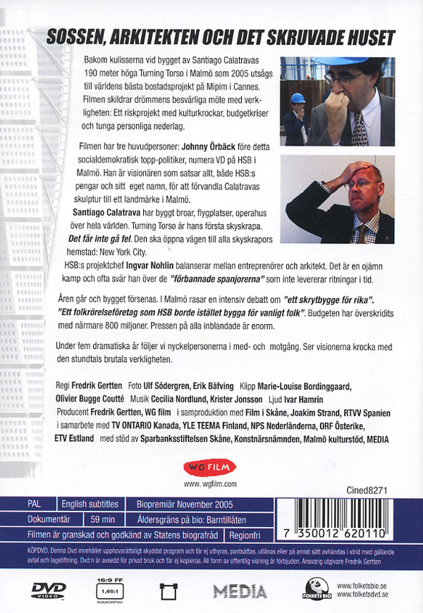 Sossen arkitekten og det skæve hus (DVD)