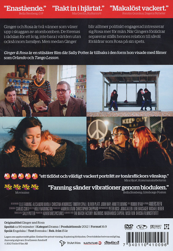 Ginger & Rosa (DVD)