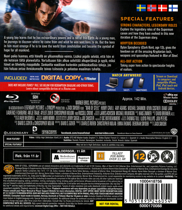 Man of Steel (Blu-ray)
