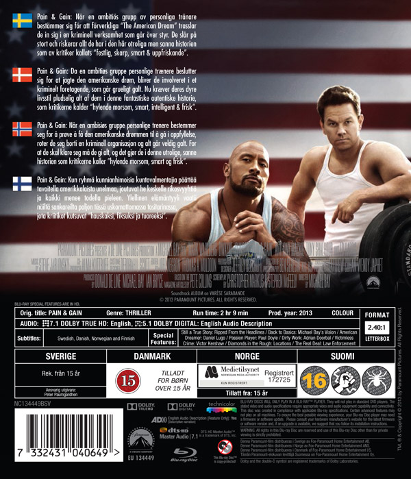 Pain & Gain (Blu-ray)