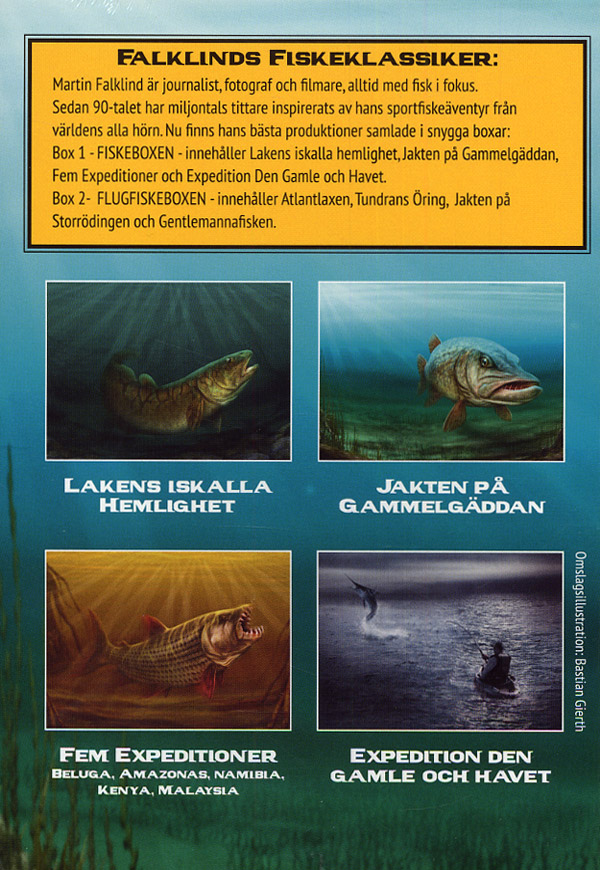Kalastuslaatikko osa 1 (4 DVD)