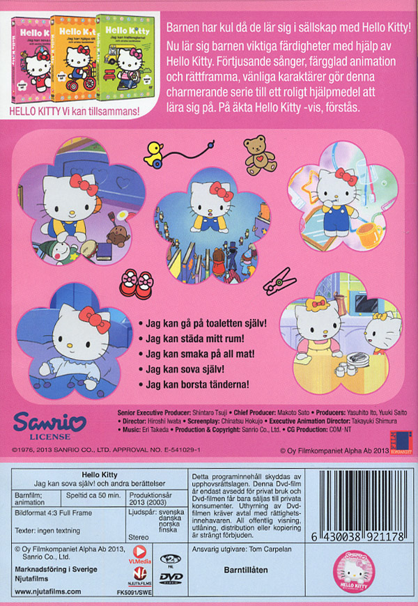 Hello Kitty / Osaan nukkua yksin (DVD)