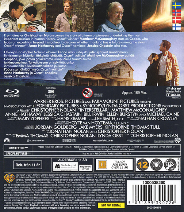 Interstellar (2 Blu-ray)